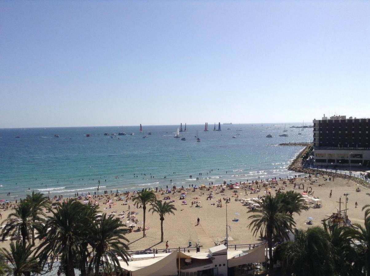 Appartement Atico Loft En Frente Al Mar Terraza Vista Espectacular à Alicante Extérieur photo
